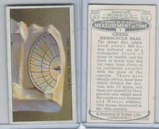 M142-25 Morris, Measurements of Time, 1924, #7 Greek Hemicycle Dial