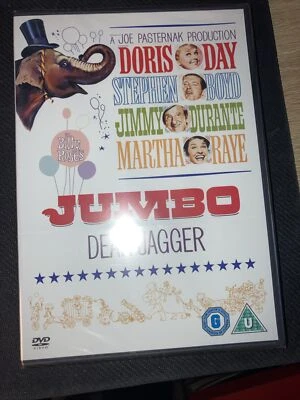 JUMBO (WB UK DVD 2005) Doris Day New Sealed Fast Dispatch From Uk - Image 1 of 2