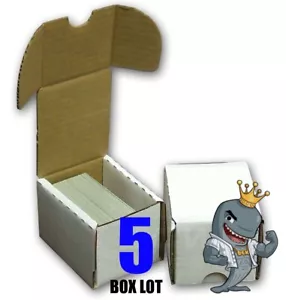 5x BCW 100-card Corrugated Storage Box (5ct Lot) - $2.53/box FREE SHIP - Picture 1 of 1