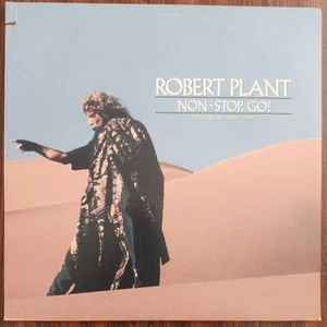 ROBERT PLANT Non-Stop, Go! 1988 PROMO 2 Disc Interview Includes Script & Letter - Picture 1 of 9