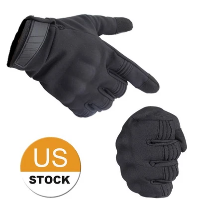 Hombres Invierno Pantalla Táctil Guante Térmico Ejército Militar Táctico Dedo Completo Guantes Foto 1 de 4