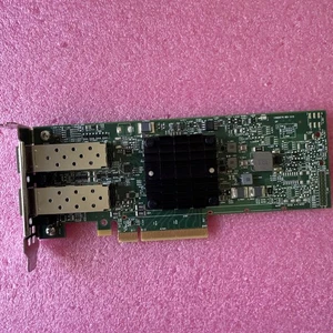 Carte réseau PCIe double port SFF Dell 4RN58 ✅ Broadcom 57404 25 Gbit/s SFP28 profil bas - Photo 1/6