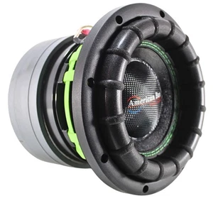 American Bass Godzilla Green/Black 8" Dual 2 Ohm 1200W RMS Sub GODZILLA-8-D2 - Picture 1 of 9