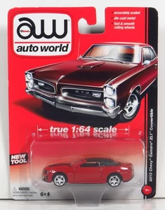 Auto World True Scale AW 2013 Chevy 13 Camaro ZL1 Convertible #1 rot 1:64 - Bild 1 von 6