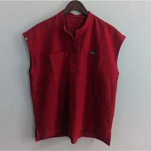 Damen Figs Large Scrub Shirt dunkelrot 1000556 - Bild 1 von 4