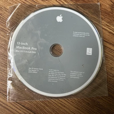 MacBook OS X Install Disc 1 & 2 Version 10.5.2 2008 Disc version 1.0 2Z691-6197A - Image 1 of 2
