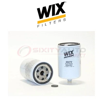 WIX Fuel Water Separator Filter for 1993-1997 Ford LN8000 8.3L L6 - Gas Tank mh Foto 1 de 4