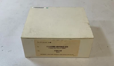 Supermicro FAN-0074L4 80X38mm 4-PIN PWM (Middle) Cooling Fan "B3D" - Image 1 of 4