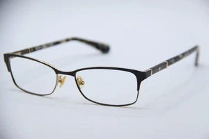 GAFAS AUTÉNTICAS KATE SPADE NEW YORK LAURIANNE WR7 NEGRO DORADO TORT 52-16 - Imagen 1 de 4