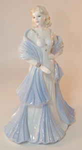 Figura Dama Coalport 8 1/2" Colección Collingwood Catherine 1996 Excelente - Imagen 1 de 7