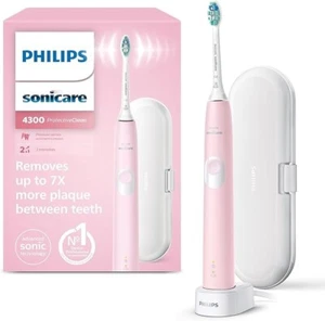 Philips Sonicare Protective Clean 4300 Electric Toothbrush Pink HX6806/03 - Picture 1 of 5