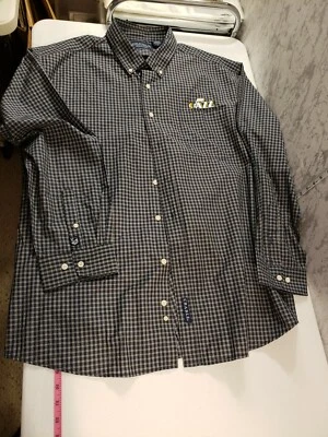 Crabke XXL NBA Utah Hazz Long Sleeve Button Down Dress Shirt - Image 1 of 4