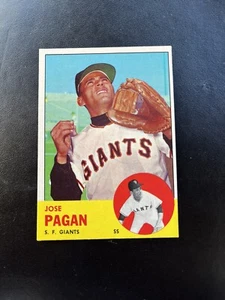 1963 TOPPS #545 JOSE PAGAN SF GIANTS— SHARP💥*** (wph) - Picture 1 of 2
