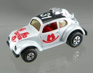 Vintage 1971 Matchbox Superfast No.15 Diecast 1/64 Hi Ho Silver VW Beetle Bug VG - Picture 1 of 6