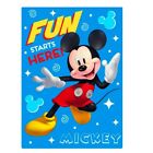 Disney Mickey  Fleece Decke 100x140cm                      (31496)