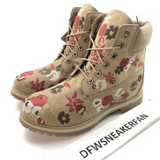 timberland embroidered boots