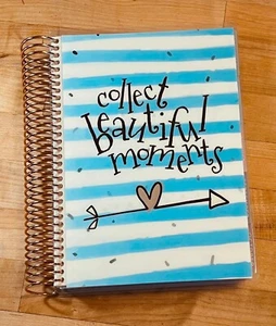 Juego de 4 cubiertas Collect Beautiful Moments con planificador espiral bobina Erin Condren A5- - Imagen 1 de 4