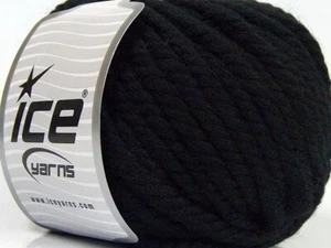 Black Merino XL Yarn 77065 Ice 100% Merino Wool Yarn Super Bulky 100gr 32yds - Picture 1 of 5