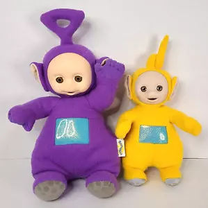 Peluche pupazzo TINKY WINKY Talking LAA LAA Teletubbies giocattolo Playskool 1998 testato - Foto 1 di 15