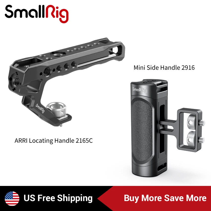 SmallRig 2916 Mini Side Handle 1/4-inch-20 Screws