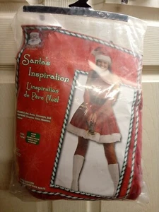 Adult's Sexy Santa's Inspiration Mrs. Claus Costume MEDIUM 6-10 - Picture 1 of 9