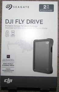 Seagate DJI Fly Drive 2TB Model STGH2000400 Portable Storage Drive NEW - Picture 1 of 2