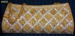 Bolso sin asas 386 diseñador indio surtido embragues carteras bolsos saris Shieno - Imagen 1 de 73