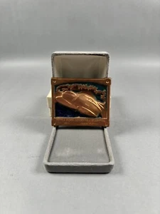 Rare Pebble Beach Concours d'Elegance 1988 Copper Plaque - Picture 1 of 11