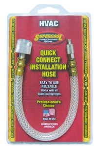 28412 HVACR AIR CON QUICK CONNECT INSTALLATION HOSE SUITS ALL SUPERCOOL SYRINGE - Imagen 1 de 1