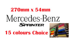 2 STCK. Mercedes Benz Sprinter Vaneo Vito Aufkleber Aufkleber Grafik Van Fenster