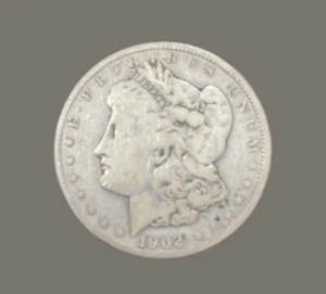 1902-O $1 Morgan Silver Dollar - Picture 1 of 2