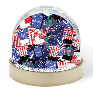 Lincoln City Retro Kit Mash Snow Globe Xmas Decoration Great Fans Christmas Gift - Picture 1 of 1