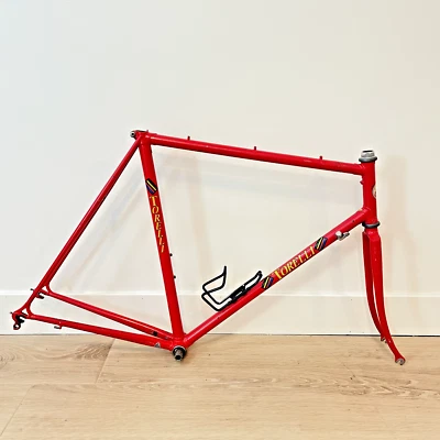 JUEGO DE CUADRO TORELLI 60 CM VINTAGE HECHO EN ITALIA BICICLETA DE CARRETERA Foto 1 de 4