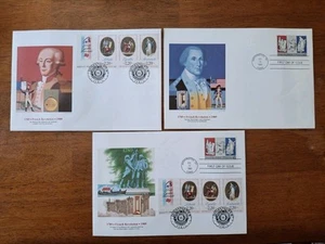 1989 Fleetwood Bicentennial of the French Revolution First Day Cover Set - Imagen 1 de 4