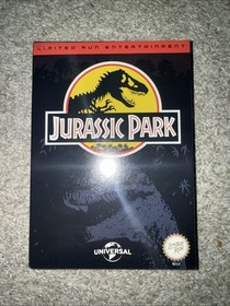 BRAND NEW JURASSIC PARK NES LIMITED RUN GAMES NINTENDO ENTERTAINMENT SYSTEM MINT