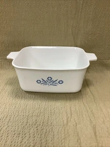 Vintage Corning Ware Blue Cornflower P-4-B 1 1/2 Qt Casserole Dish No Lid - Picture 1 of 4