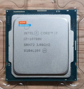 Intel Core i7-10700K 3.80GHz 8 Core SRH72 16 Thread LGA 1200 - Picture 1 of 5
