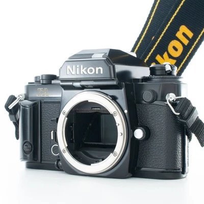 Nikon FA Black SLR 35mm Film Camera Body Tested From Japan [ Exc +5 ] #0817b - Image 1 of 4