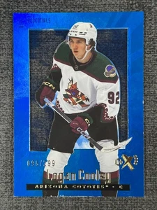 Logan Cooley 2023-24 NHL E-X EX 2000 Hockey Azul Credenciales Novato/299 #120 RC - Imagen 1 de 3
