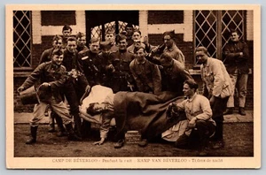 Postcard Belgium Leopoldsburg Camp de Beverloo WWI During the night 1L - Imagen 1 de 2