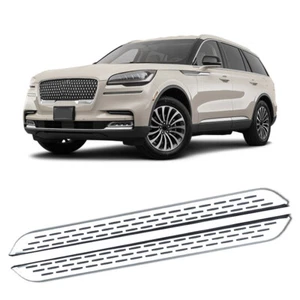 Pedals Running Board Nerf Bars Side Steps Fits For Lincoln Aviator 2020-2022 - Picture 1 of 8