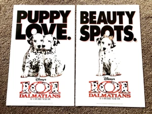 ZWEI '96 Poster McD's Disney Puppy Love & Beauty Spots (in Stapeln aufbewahrt) 22x14 Zoll - Bild 1 von 2