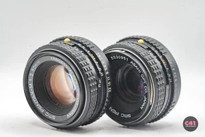 2 x Pentax SMC Pentax-A 50mm F2 Full Frame Prime Lens in Pentax K Mount -Fungus - Picture 1 of 13
