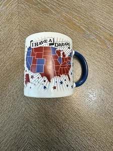4th Of July US Map Flag Democratic Dream 2018 Coffee Mug 12 Oz - Picture 1 of 5