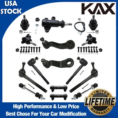 13pc Front Complete Suspension Kit For GMC Chevrolet K1500 K2500 K3500 1995-1999 - Image 1 of 4