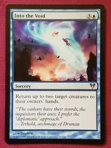 Magic The Gathering AVACYN RESTORED INTO THE VOID blue card MTG - Picture 1 of 2