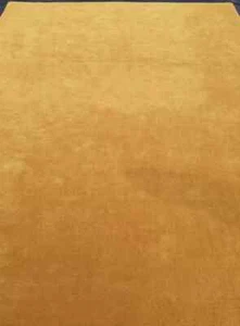 Hand-Tufted NZ Wool Gold Plain Area Rug Soft 8x10 Carpets for Livingroom - Picture 1 of 7