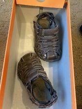 Sonoma little  Ralphie Brown  Toddler Sandals Closed Toe  Size 5 US
