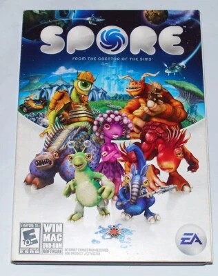 Spore: Galactic Edition - Windows/Mac - 2008 - PC - E 10+ Complete From SIMS - Image 1 of 4