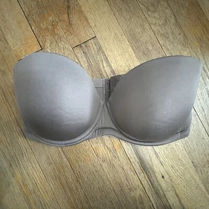 Wacoal Red Carpet Full Busted Underwire Strapless Bra Taupe 36DD - Picture 1 of 4